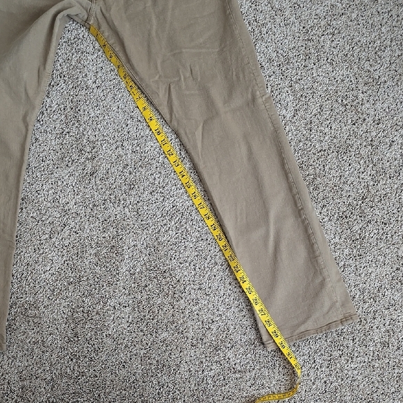 Ralph Lauren Sz 34/30 VERICK Slim Straight Khaki Jeans - Picture 14 of 16